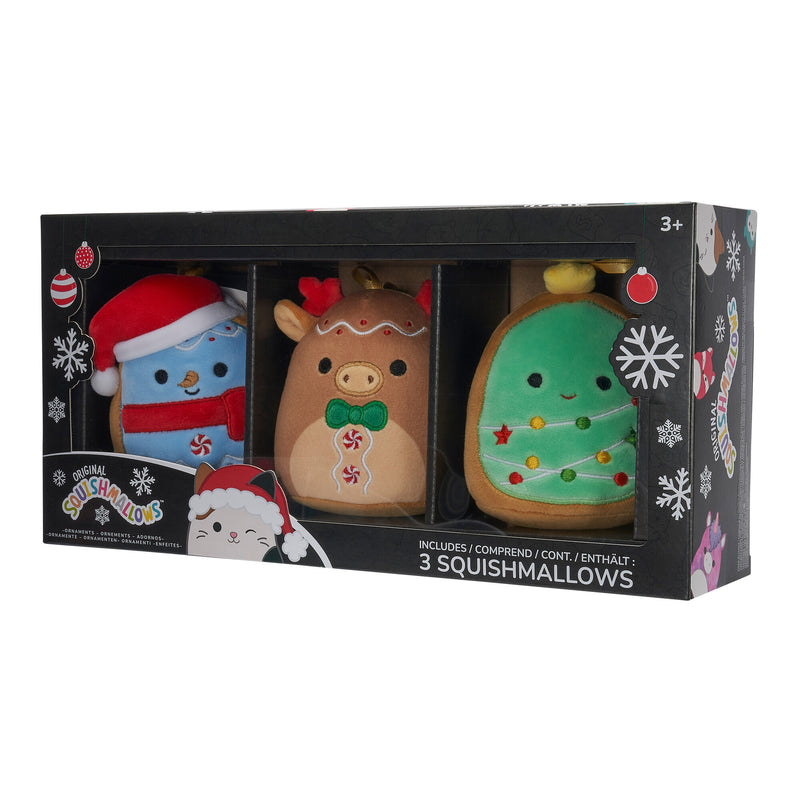 Juego de 3 adornos Squishmallows Galleta