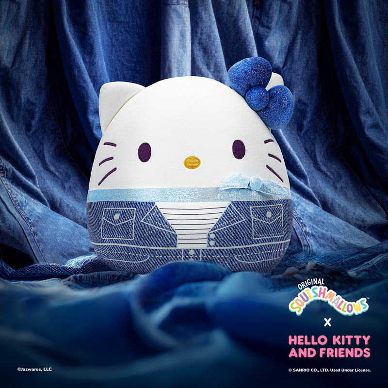 Hello Kitty y Amigos 12 pulgadas Denim Hello Kitty Squishmallows