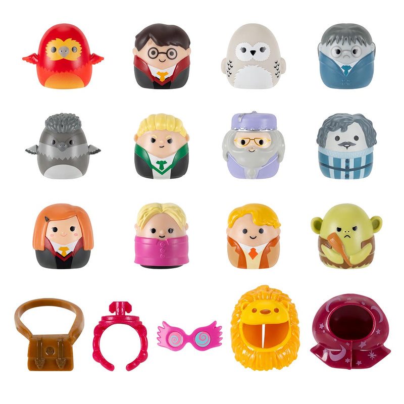 Squish-a-longs "Harry Potter" Mini-Squish y Accesorio 12-Pack