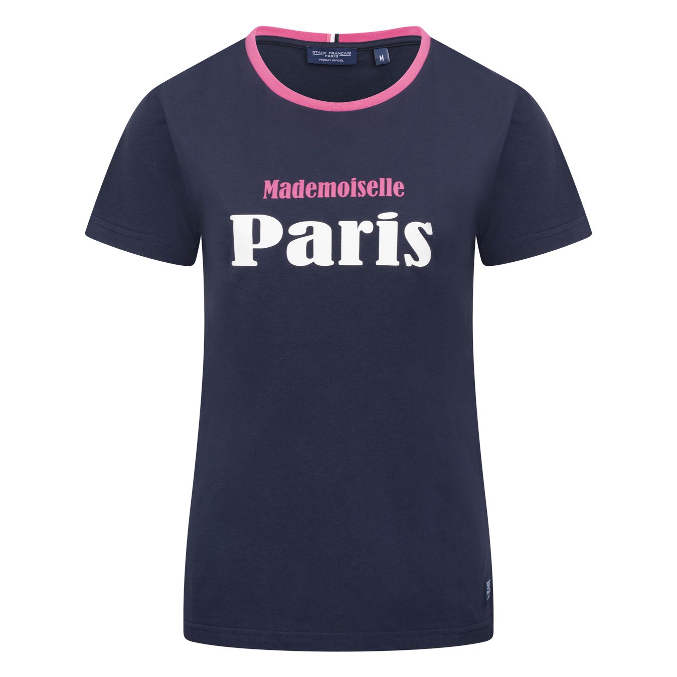 T-shirt Mademoiselle Paris Stade Français Paris Bleu Marine Femme