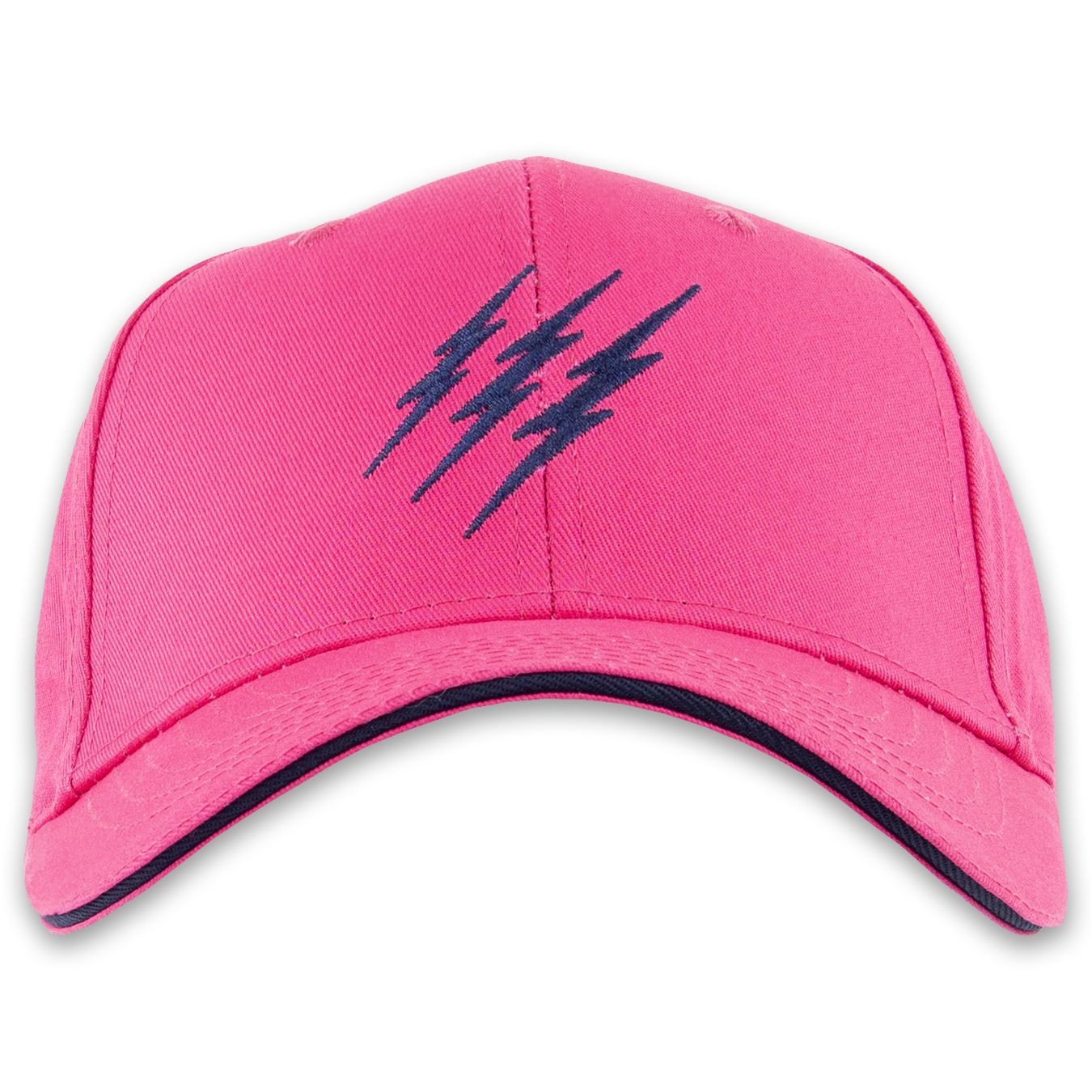 Casquette Supporter Éclair Marine Stade Français Paris Adulte Rose