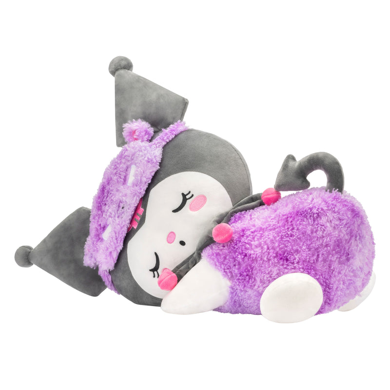 Hello Kitty y Amigos Peluche Dormido de 18 Pulgadas - Kuromi
