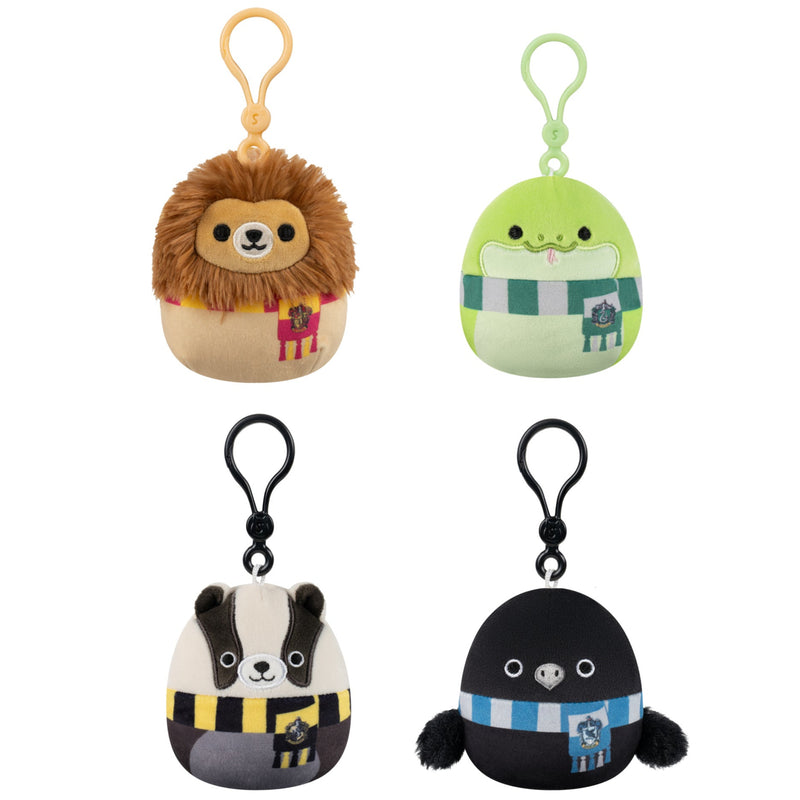 Set de 4 clips de animales de casa de Harry Potter de 3,5 pulgadas