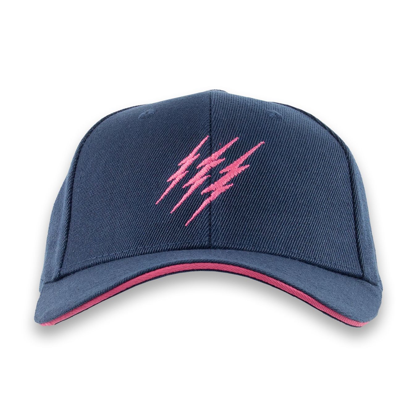 Casquette Supporter Éclair Rose Stade Français Paris Adulte Marine