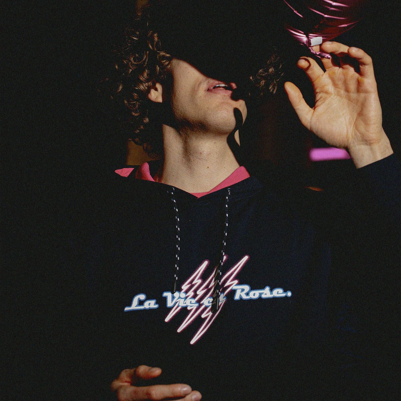 Hoodie LVER Néon Stade Français Paris Marine Homme