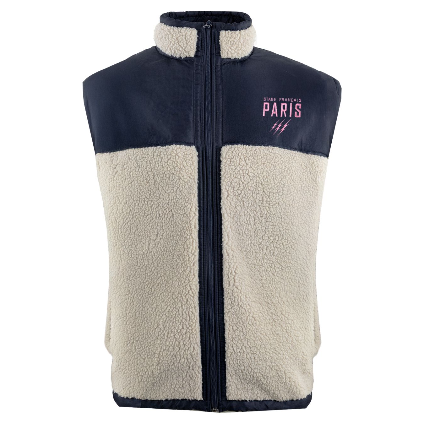 Veste Sherpa Sans Manche Stade Français Paris