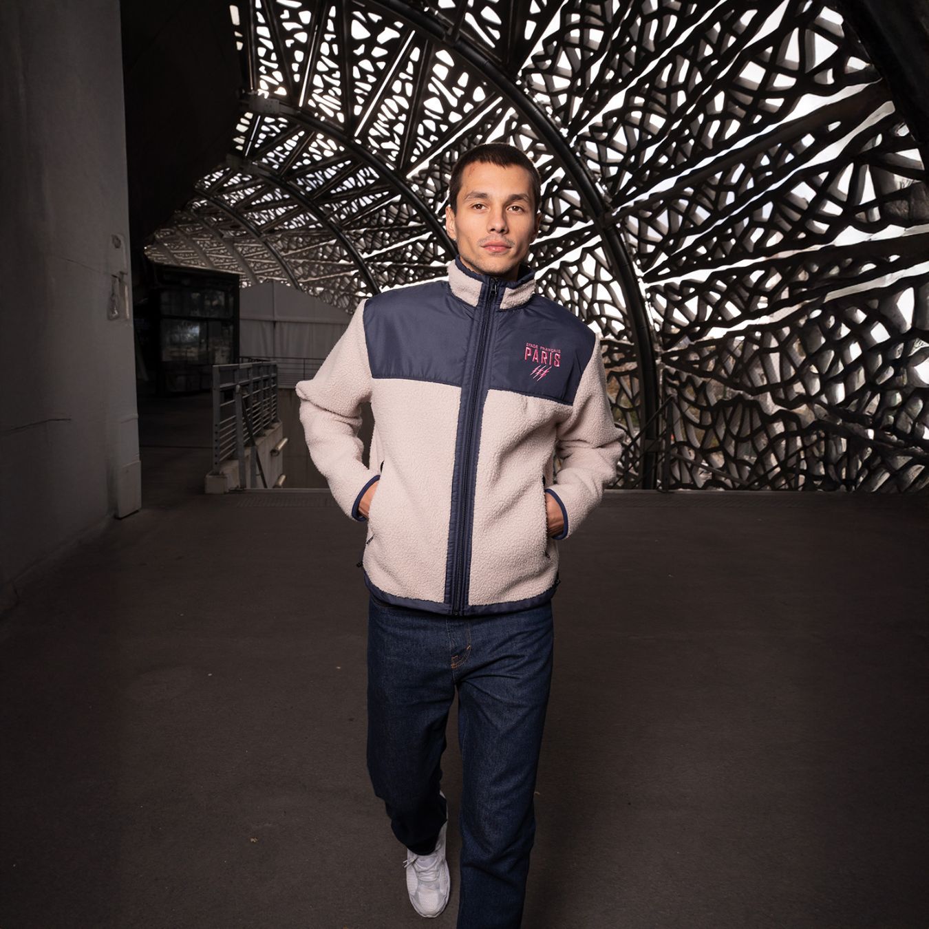 Veste Sherpa Manches Longues Stade Français Paris
