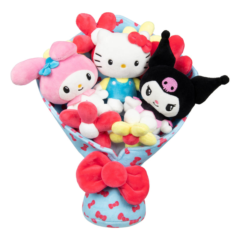 Arreglo de peluches de 12 pulgadas de Hello Kitty y sus Amigos