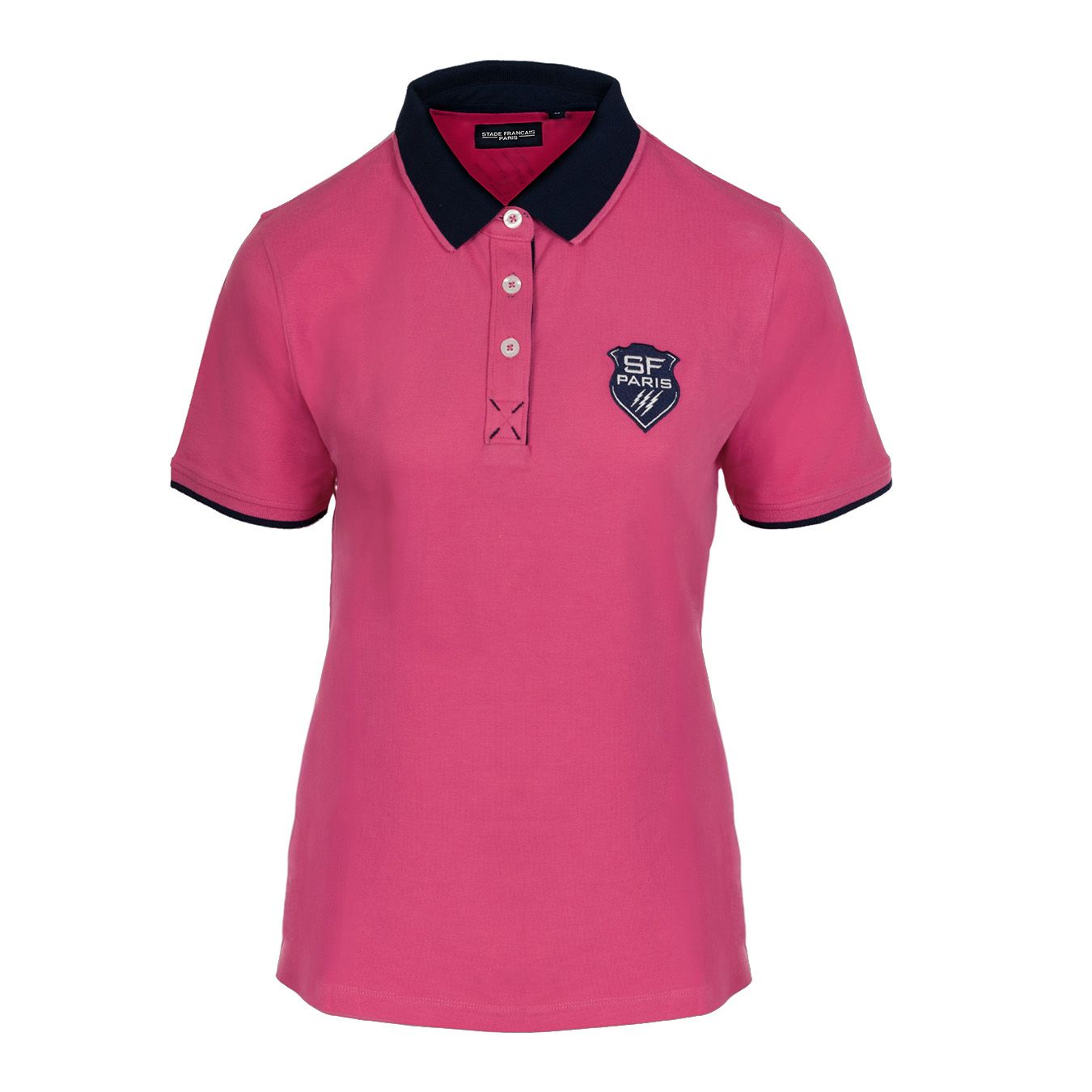 Polo Supporter Stade Français Paris Rose Femme