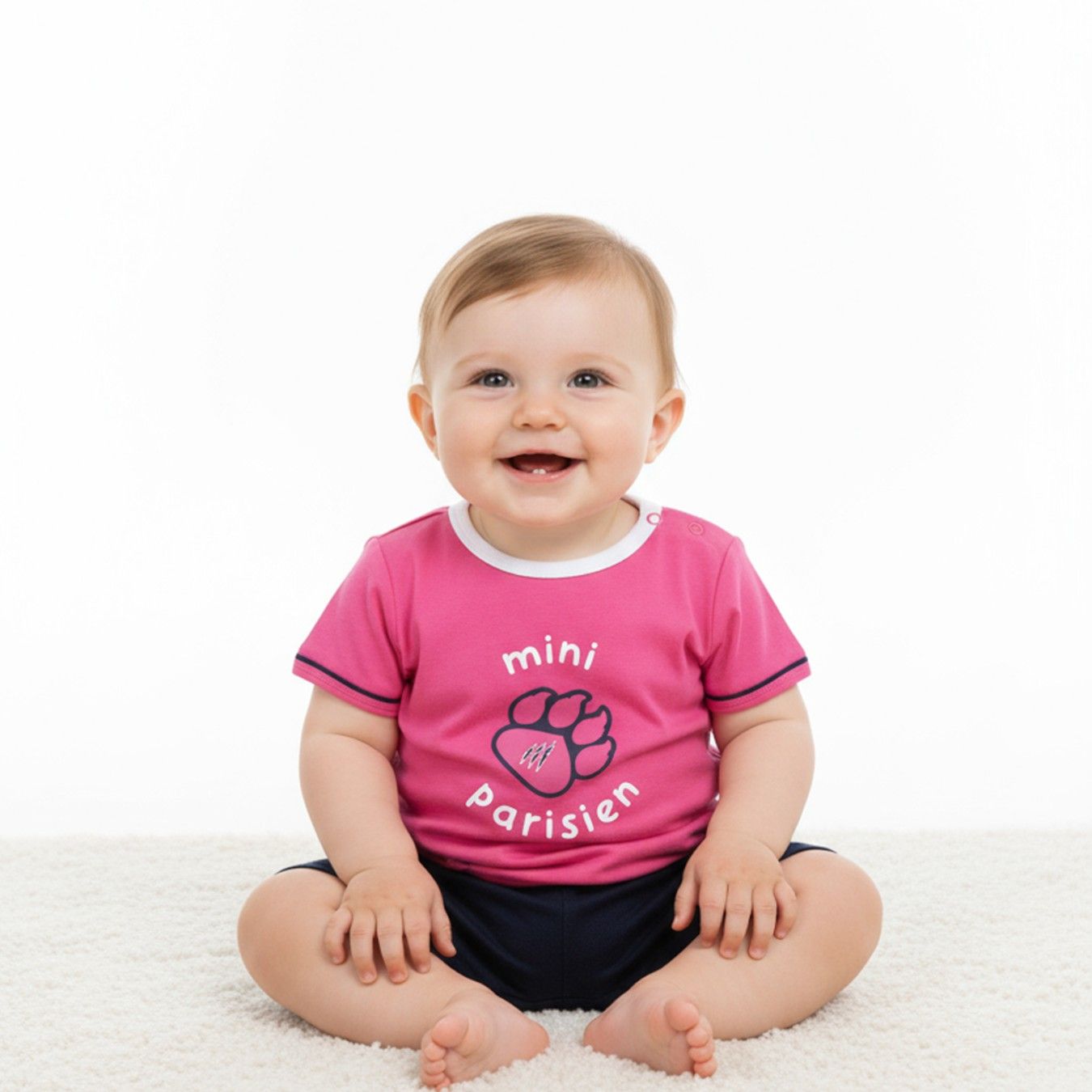 Ensembe Rucky T-Shirt/Short Stade Français Paris Bébé
