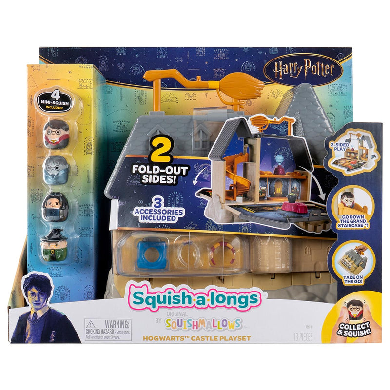 Set de juego Squish-a-longs "Harry Potter" Castillo de Hogwarts