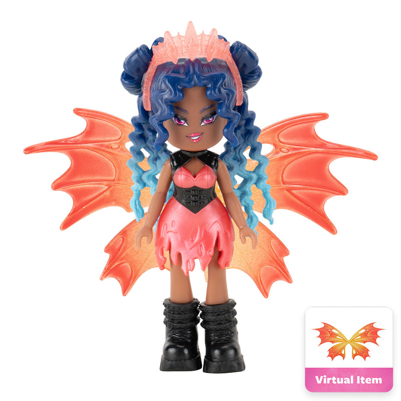 Muñeca de moda Fire Fairy de 3 pulgadas de Royale High (Serie 1)
