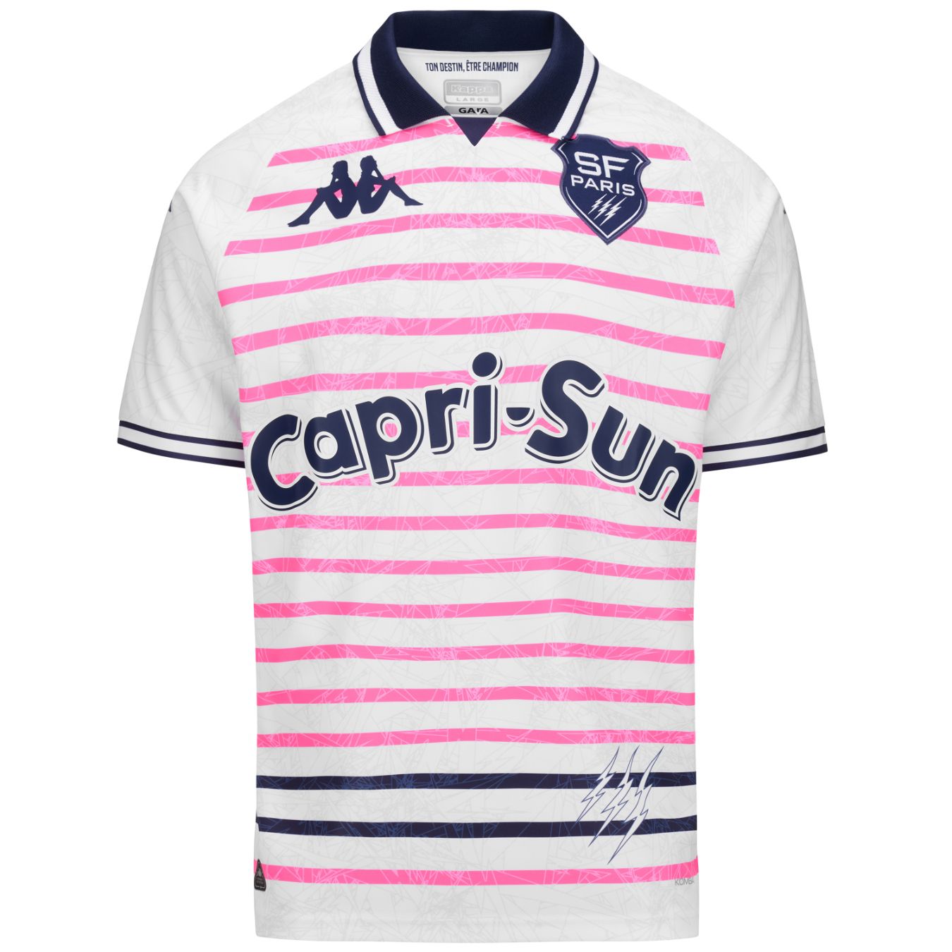 Maillot KAPPA Stade Français Paris 24/25 Kombat Replica Third Enfant