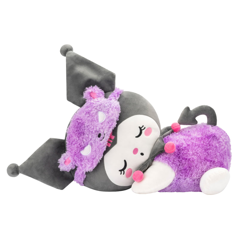 Hello Kitty y Amigos Peluche Dormido de 18 Pulgadas - Kuromi