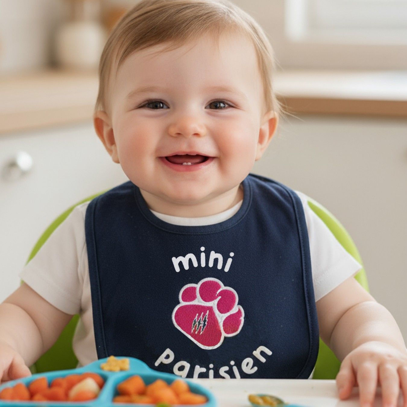 Set de 2 Bavoirs Bébé Stade Français Paris