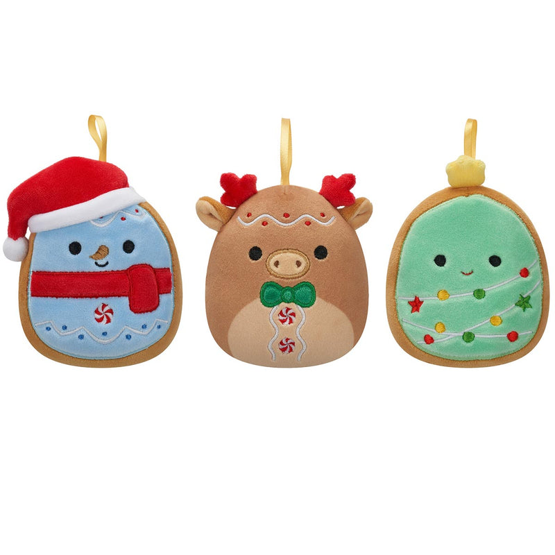 Juego de 3 adornos Squishmallows Galleta