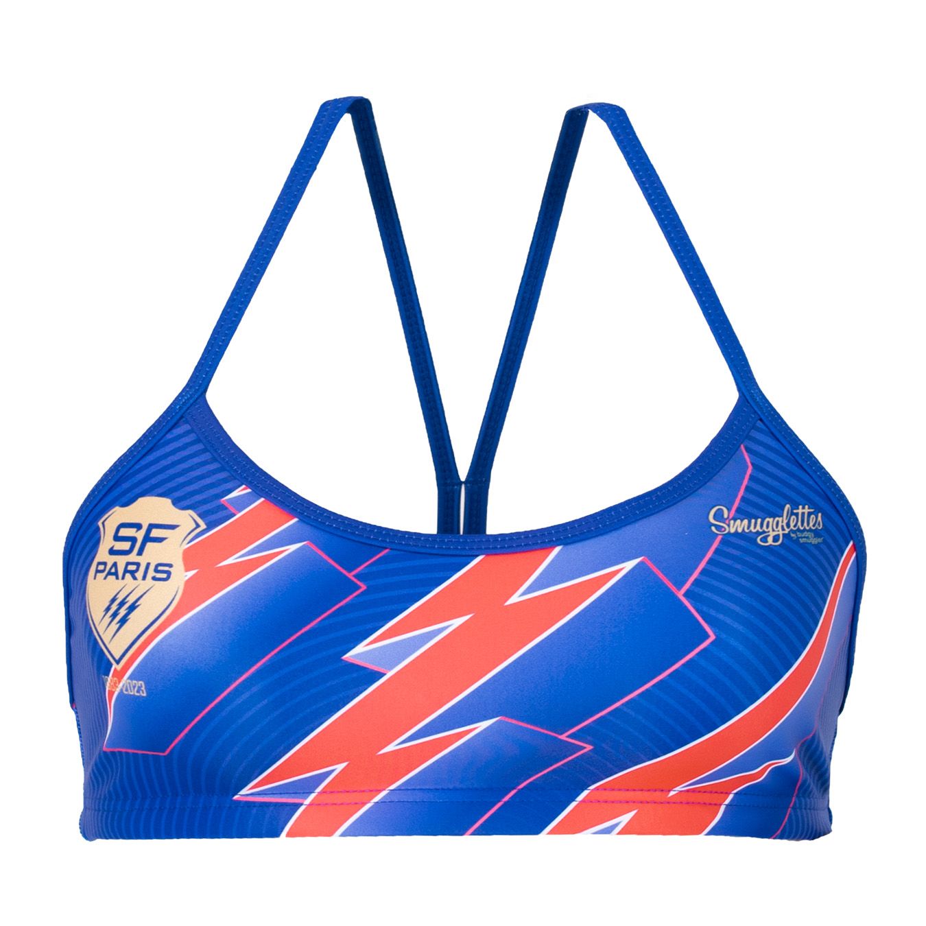 Haut Maillot de Bain Femme Budgy Smuggler X Stade Français Bleu