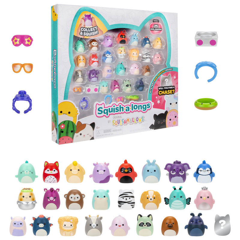 Squish-a-longs Mini-Squish Pack de 25