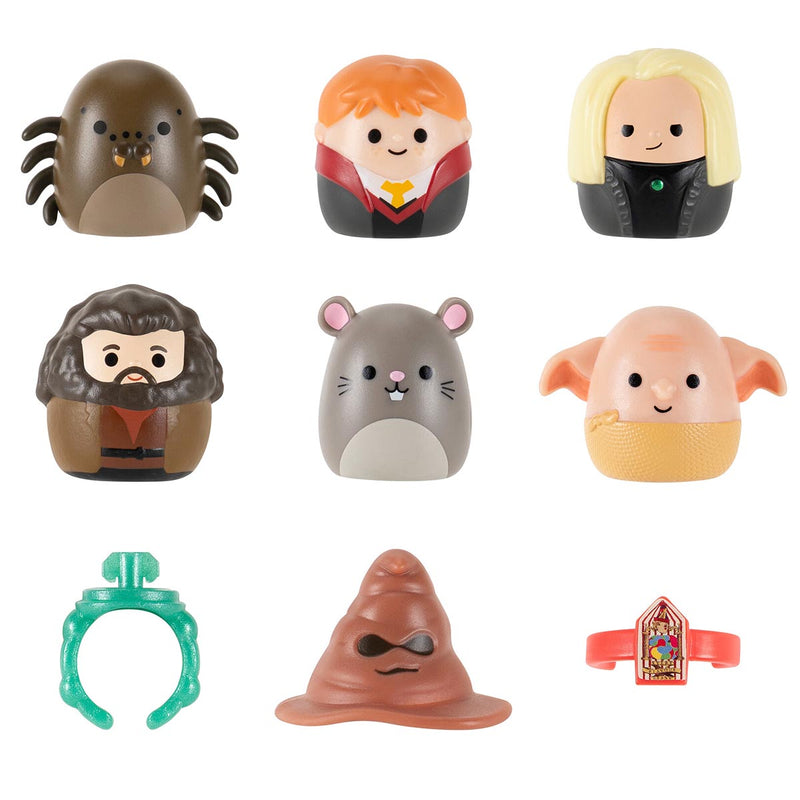 ¡Squish-a-longs "Harry Potter" Mini-Squish y Accesorios 6-Pack Estilo 2!