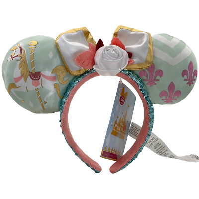 The Main Attraction DisneyParks Minnie Mouse King Arthur Carousel Ears Headband-image