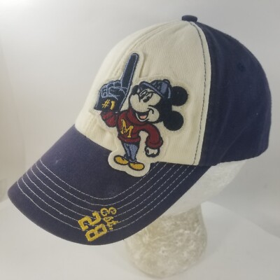 Mickey Mouse Hat Walt Disney World Parks Baseball Cap blue Fan Finger-image
