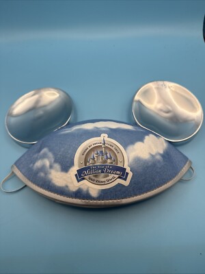 Walt Disney World Mickey Mouse Ears Hat 2006 Year of A Million Dreams Adult-image