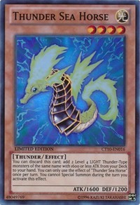 1x Thunder Sea Horse - Limited NM Eng YuGiOh - 2013 Collectors Tins-image