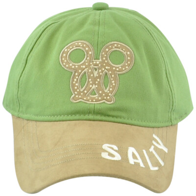 Walt Disney World Parks Mickey Salty Pretzels Adjustable Adult Two Tone Hat Cap -image