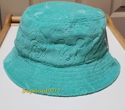 NWT Disney Parks Mickey Mouse and Friends Bucket Hat Terry Cloth Adult One Size -image