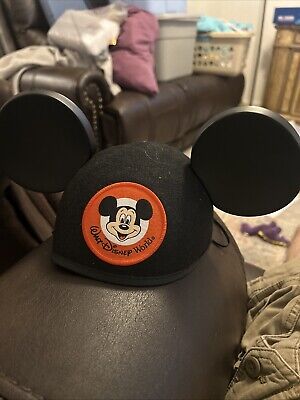 Walt Disney World Parks Mickey Mouse Ears Felt Hat Adult Size-image