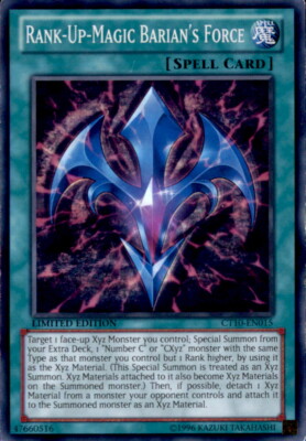 Rank-Up-Magic Barian's Force Super Rare #CT10-EN015 Yugioh Super Rare-image