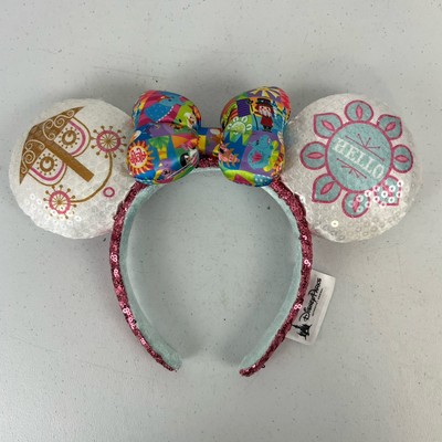 Disney Parks It's a Small World Mickey Minnie Ears Headband-image