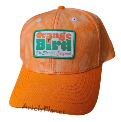2024 Disney Parks Epcot Flower & Garden Orange Bird Baseball Hat Cap - Adult-image