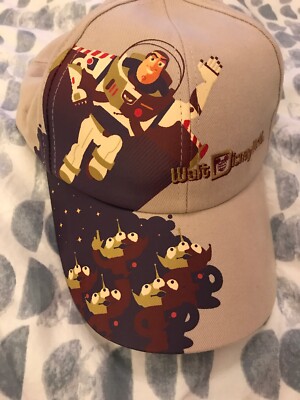 NEW Walt Disney World Toy Story Buzz Lightyear Tan Adjustable Baseball Cap Hat-image