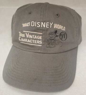 Walt Disney World True Vintage Characters ‘71 Strap Back Baseball Hat Cap-image