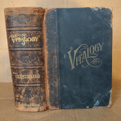 Rare 1918 Vitalogy Encyclopedia Of Health And Home Illustrated -image