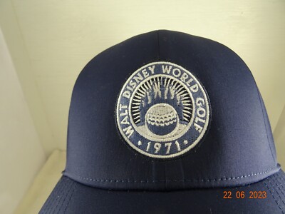 Ahead Walt Disney World Golf 1971 Embroidered Baseball Hat Adult adj Navy OSFM-image