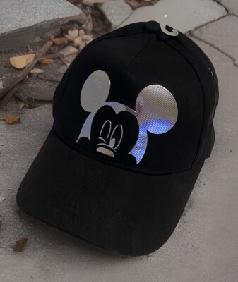 2023 Disney Parks Exclusive Metallic Icon Mickey Mouse Adjustable Hat/Cap-image