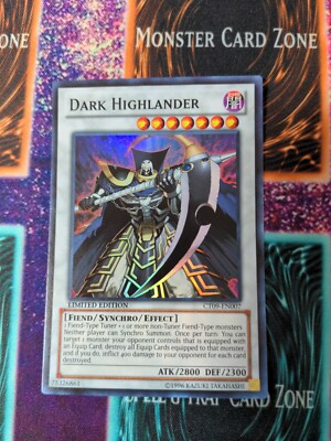 Yu-Gi-Oh! Dark Highlander CT09-EN007 Limited Super Rare NM -image