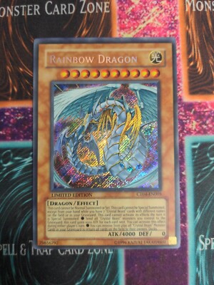 Yu-Gi-Oh! Rainbow Dragon CT04-EN005 Limited Secret Rare NM-image