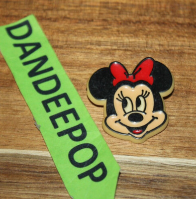 Walt Disney Productions Made In St. Lucia Minnie Mouse Plastic Pin Jewelry-image