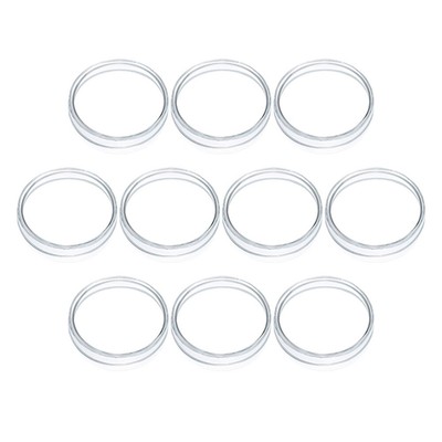  10 Pcs Petri Dish Cell Culture Plate Dishes Clear Science Laboratory-image
