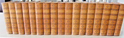 RARE 1883 The American Cyclopedia complete17 Vol. Very Fine-image