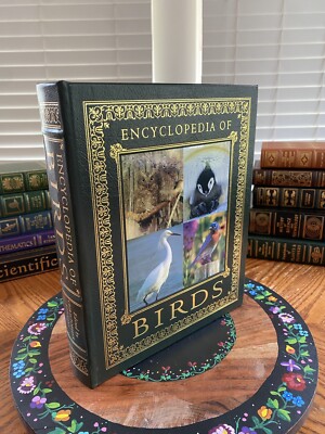 EASTON PRESS Encyclopedia of Birds Perrins (2003) Leather - Ornithology-image