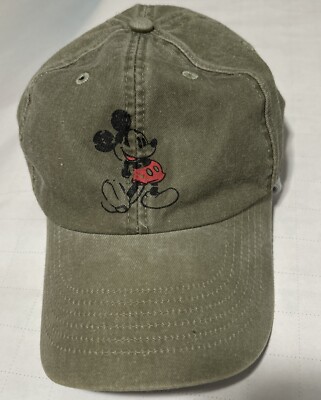 VINTAGE Walt Disney World Mickey Mouse Cap Hat-image