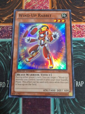 Yu-Gi-Oh! Wind-Up Rabbit CT09-EN010 Limited Super Rare Near Mint-image