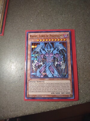 Yugioh TCG Raviel, Lord of Phantasms CT03-EN003 Limited Edition Secret Rare-image