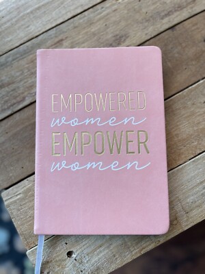 Empowered Women Empower Women Journal Planner Notebook With Bookmark Lined Pink-image