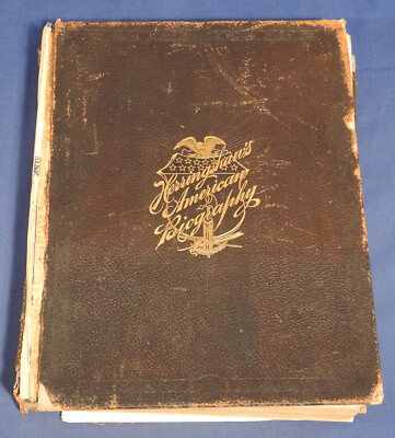 1898 Herringshaw's Encyclopedia of American Biography of the 19th Century illus -image