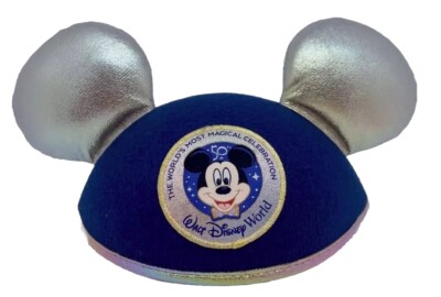 Walt Disney World 50th Anniversary Celebration - Mickey Mouse Ear Hat Cap  - New-image